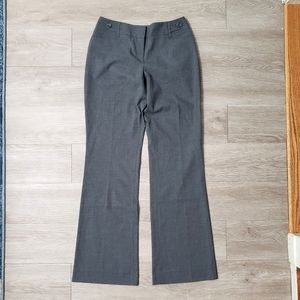 NWT The Limited Lexie Fit grey bootcut flare trouser dress pant career size 0R